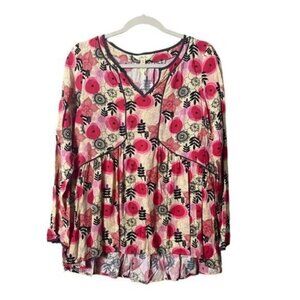Matilda Jane BabyDoll Tunic Small‎ Artsy Fairycore Whimsical Bohemian Flo…